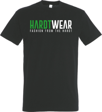 T-Shirt Fashion from the Hardt grün/weiss