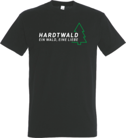 T-Shirt Hardtwald Baum Kontur