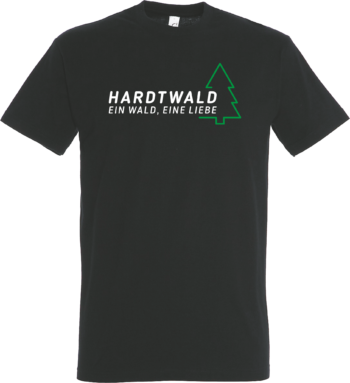 T-Shirt Hardtwald Baum Kontur